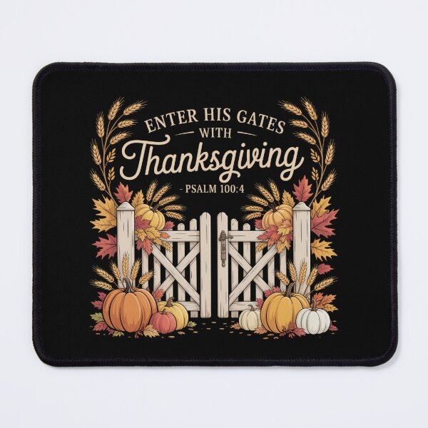 Item preview, Enter His Gates with Thanksgiving – Psalm 100:4 designed and sold by theartfulaspie.