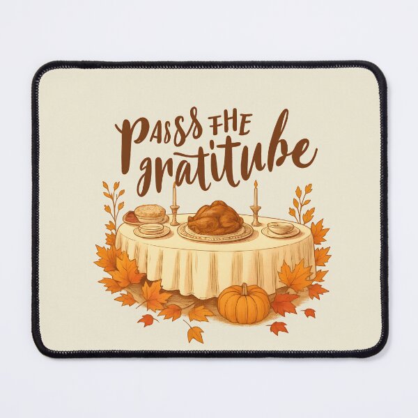Item preview, Pass the Gratitude - Vintage Thanksgiving designed and sold by Uglyandcute.