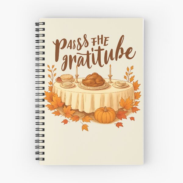 Item preview, Pass the Gratitude - Vintage Thanksgiving designed and sold by Uglyandcute.