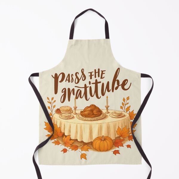 Item preview, Pass the Gratitude - Vintage Thanksgiving designed and sold by Uglyandcute.