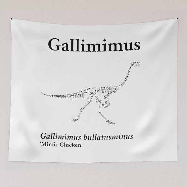 Item preview, Gallimimus Factual Paleo Póster designed and sold by Paleo Pictures.