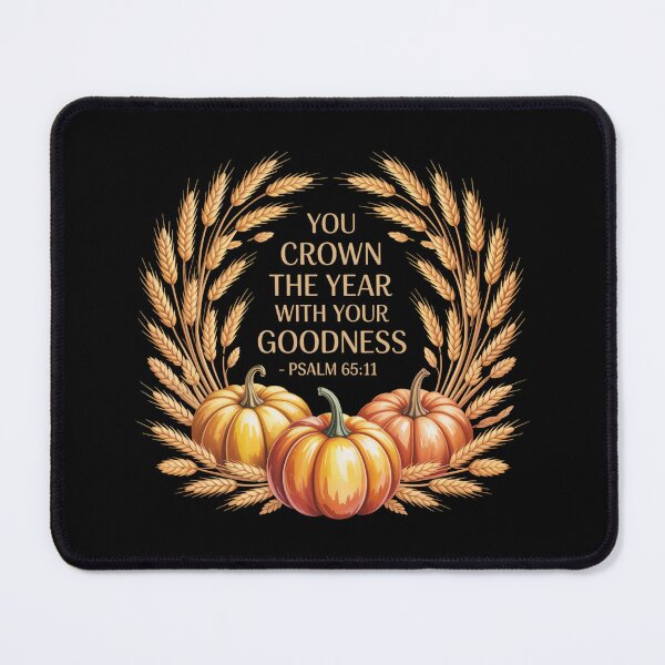 Item preview, You Crown the Year with Your Goodness – Psalm 65:11 designed and sold by theartfulaspie.