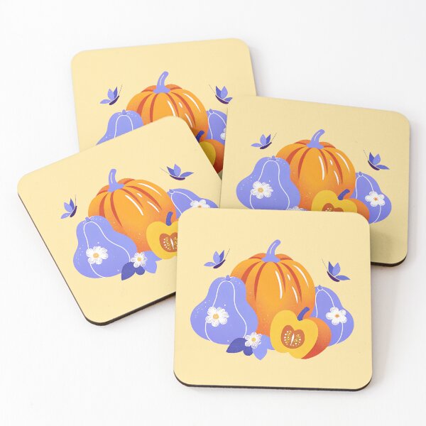Item preview, Autumn Pumpkin Bliss – Whimsical Harvest Art with Butterfly & Blooms designed and sold by enly shop.