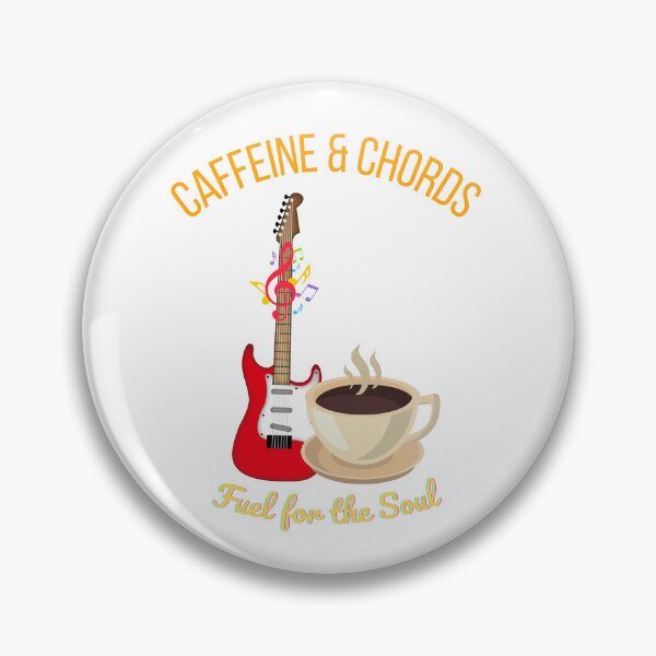 Item preview, Caffeine & Chords, Fuel for the Soul!  designed and sold by Zha-Zha Designs.