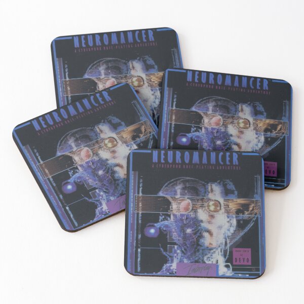 Item preview, Neuromancer – Cyberpunk meets C64 aesthetics designed and sold by Alpha Stag.