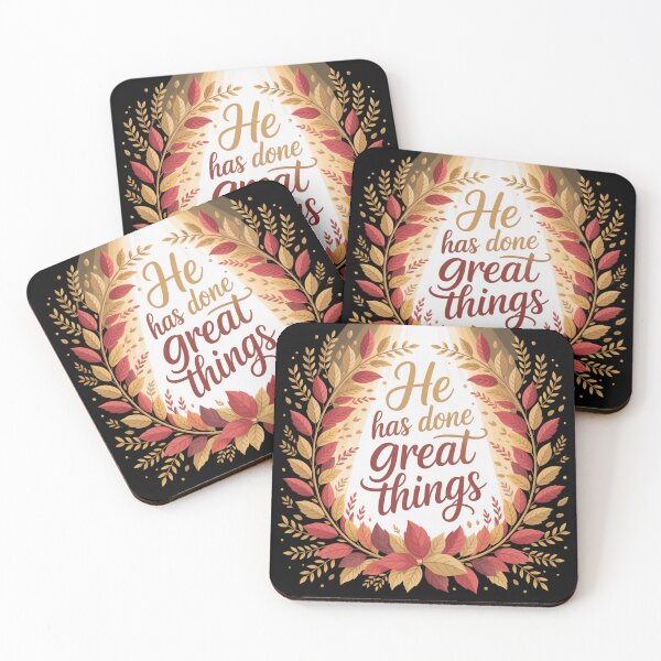Item preview, He Has Done Great Things – Psalm 126:3 designed and sold by theartfulaspie.