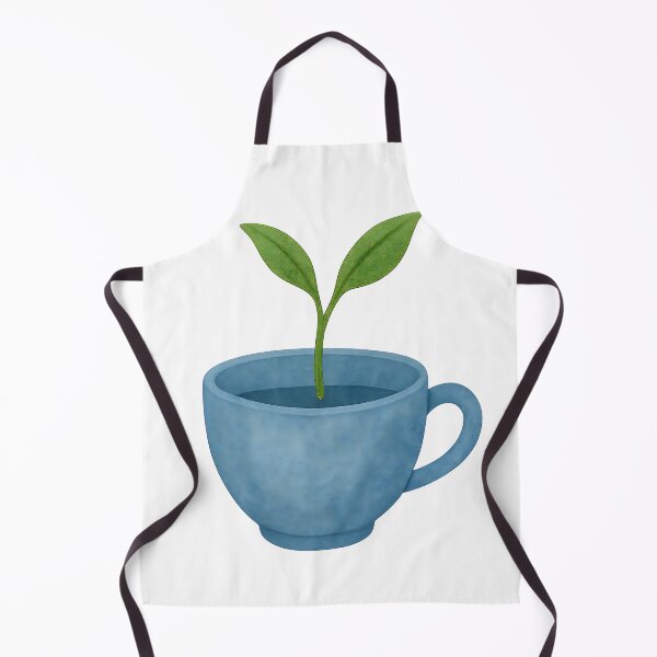 Artikelvorschau, Keramiktasse und Sprossen – Koreanisches minimalistisches botanisches Aquarell entworfen und verkauft von bloomling.
