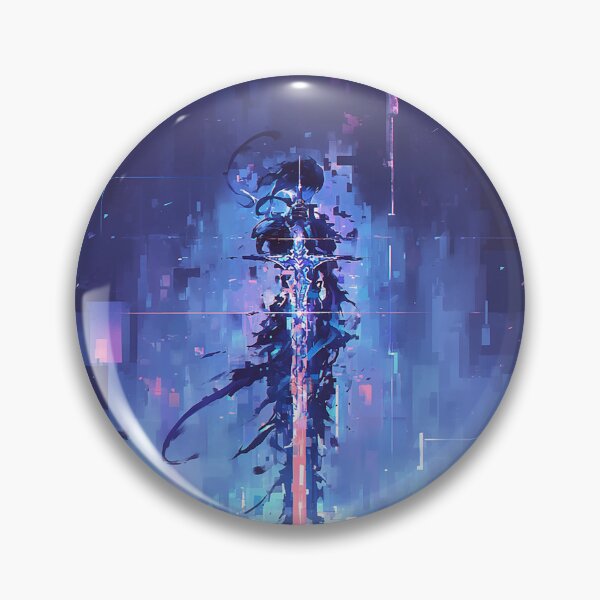 Item preview, Glitched Warrior with Sword designed and sold by Christian Weiss.