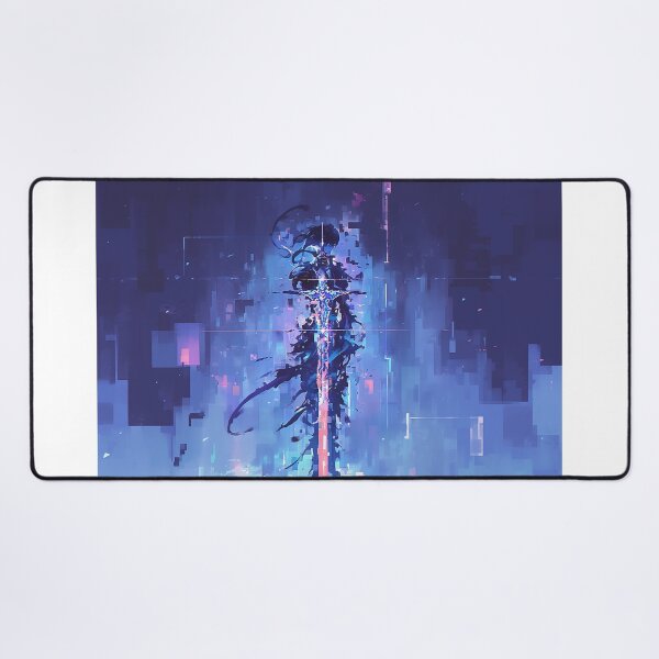 Item preview, Glitched Warrior with Sword designed and sold by Christian Weiss.