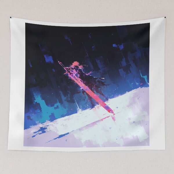 Item preview, Glitchy Sword Wielder designed and sold by Christian Weiss.