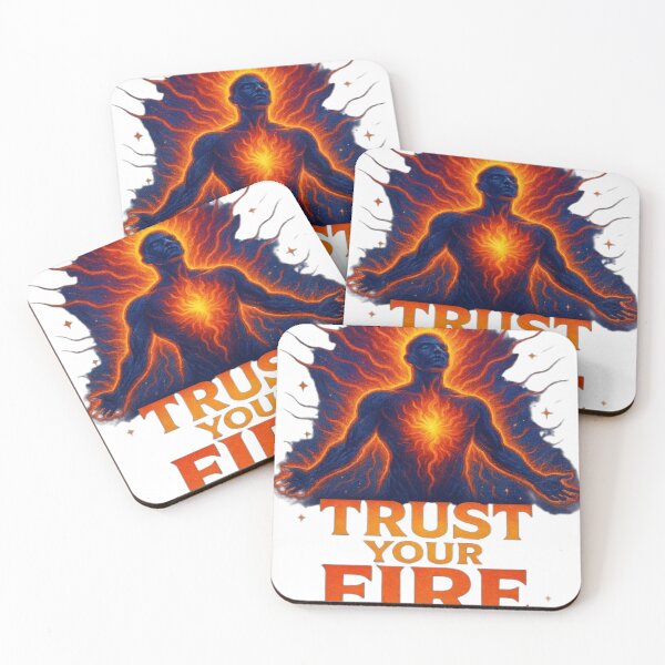 Item preview, Trust Your Fire – Inner Strength Awakening designed and sold by KolorowyMario.