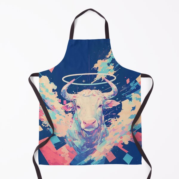 Item preview, Glitched Holy Cow with Halo designed and sold by Christian Weiss.