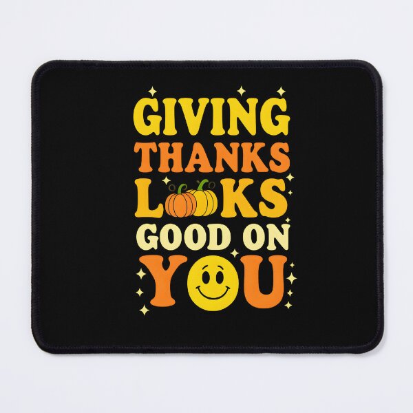 Item preview, Giving Thanks Looks Good on You - Retro Fall designed and sold by Uglyandcute.