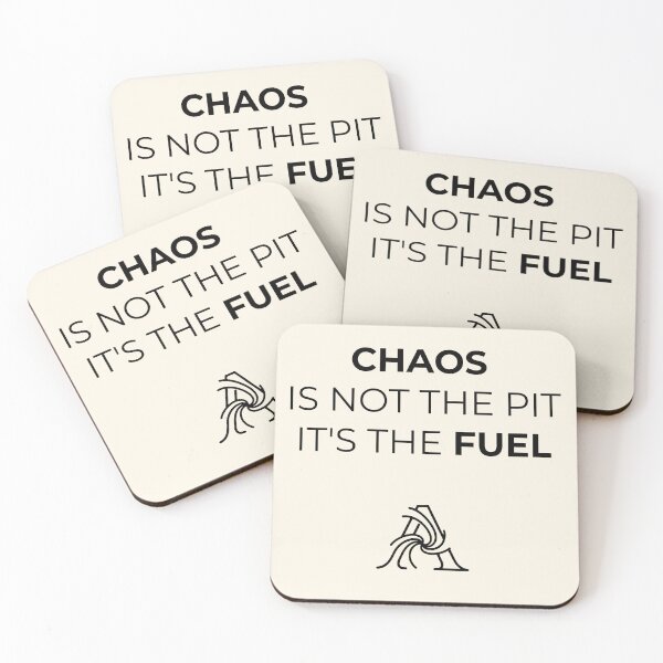 Item preview, Ariadne's Wisdom: Chaos is Fuel (black) designed and sold by MaidInMind.