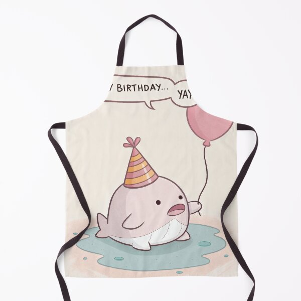 Item preview, birthday blobfish with a party hat designed and sold by DuskTillDown.