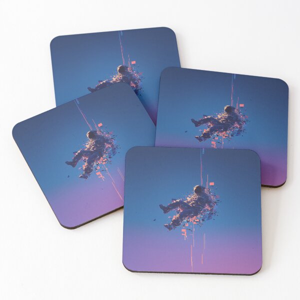 Item preview, Vapor Astronaut with Glitch Trails designed and sold by Christian Weiss.