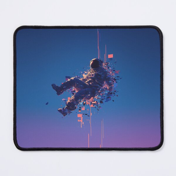 Item preview, Vapor Astronaut with Glitch Trails designed and sold by Christian Weiss.