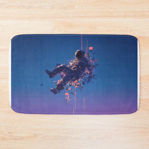 Item preview, Vapor Astronaut with Glitch Trails designed and sold by Christian Weiss.