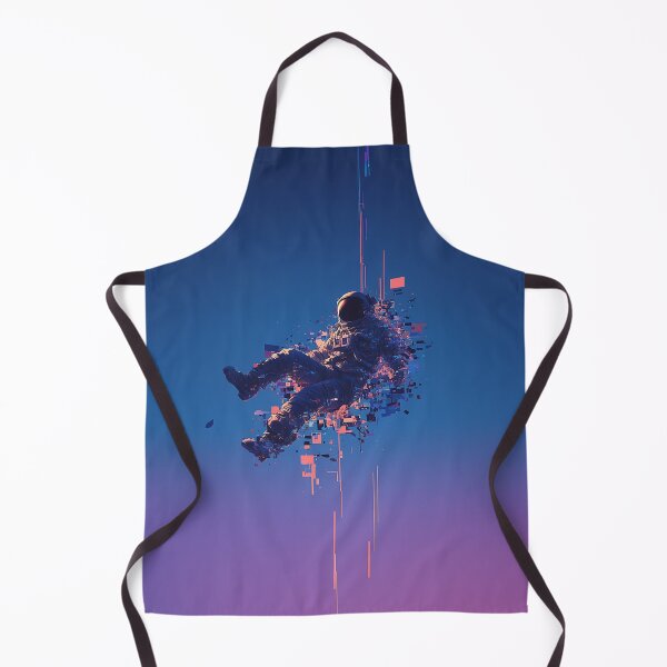 Item preview, Vapor Astronaut with Glitch Trails designed and sold by Christian Weiss.