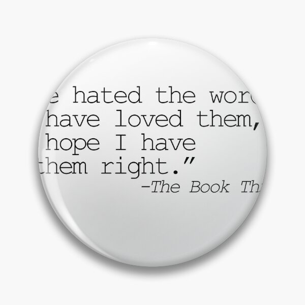 Item preview, The Book Thief Quote designed and sold by BookishBurns .