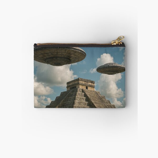 Item preview, ancient mayan piramid,and ufo's designed and sold by Dogandesighn.
