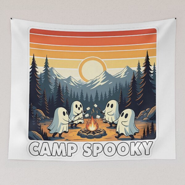 Item preview, Camp Spooky designed and sold by Linework Studio.