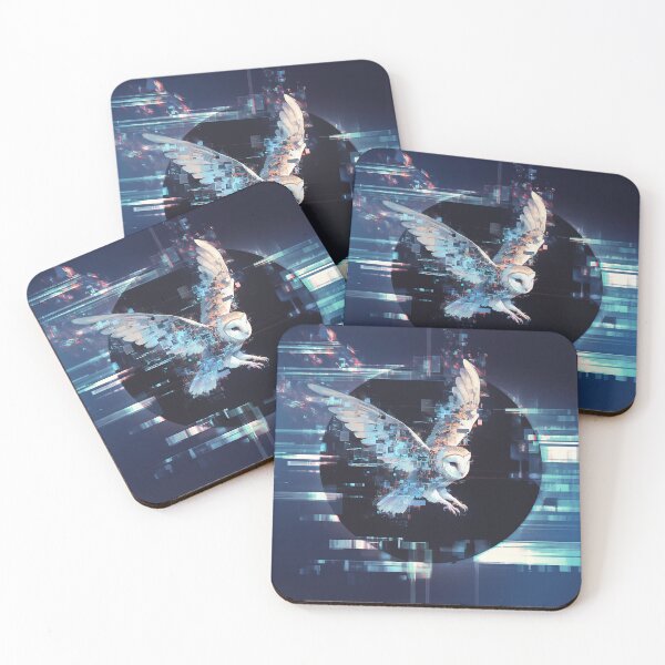 Item preview, Glitched Owl of Digital Wisdom designed and sold by Christian Weiss.
