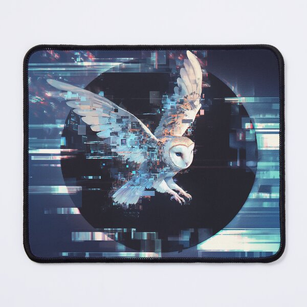 Item preview, Glitched Owl of Digital Wisdom designed and sold by Christian Weiss.