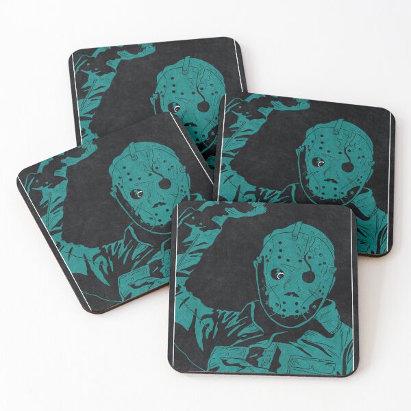 Item preview, JASON VOORHEES - Friday the 13th Part III (Monochrome) designed and sold by FamousWeirdosRB.