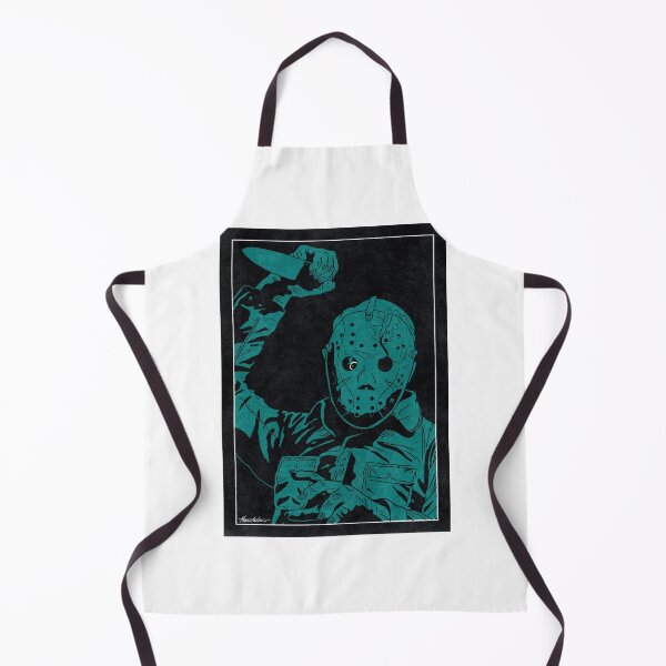 Item preview, JASON VOORHEES - Friday the 13th Part III (Monochrome) designed and sold by FamousWeirdosRB.
