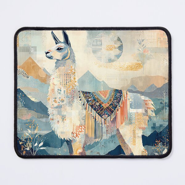 Item preview, Llama in the Mountains designed and sold by PurpleAdventure.