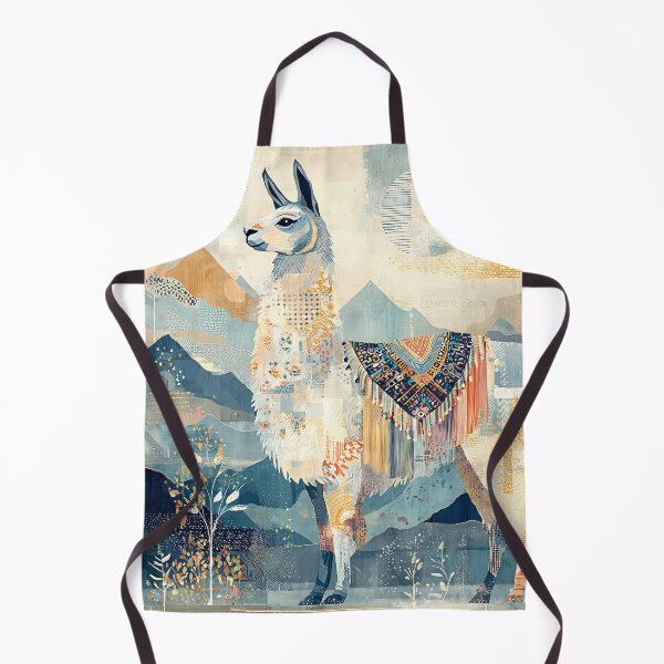 Item preview, Llama in the Mountains designed and sold by PurpleAdventure.