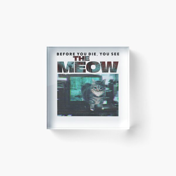 Item preview, Funny The Meow Horror designed and sold by AShanDome.