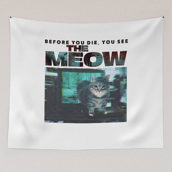 Item preview, Funny The Meow Horror designed and sold by AShanDome.