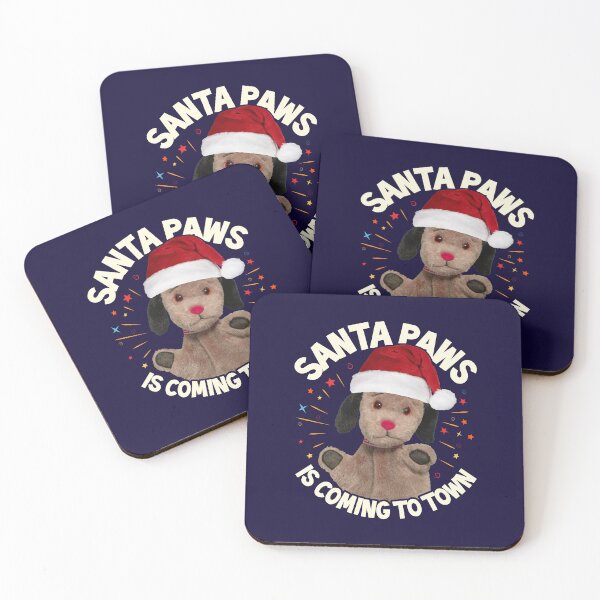 Item preview, Sooty Christmas Sweep Santa Paws Is Coming To Town designed and sold by All-And-Every.
