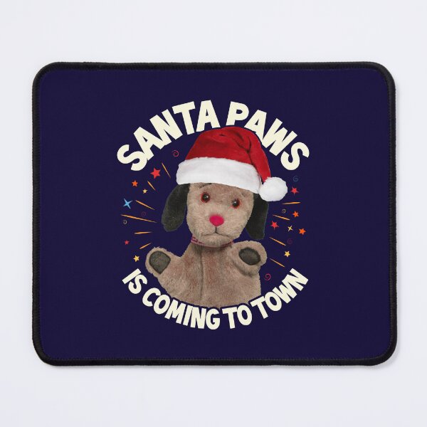 Item preview, Sooty Christmas Sweep Santa Paws Is Coming To Town designed and sold by All-And-Every.