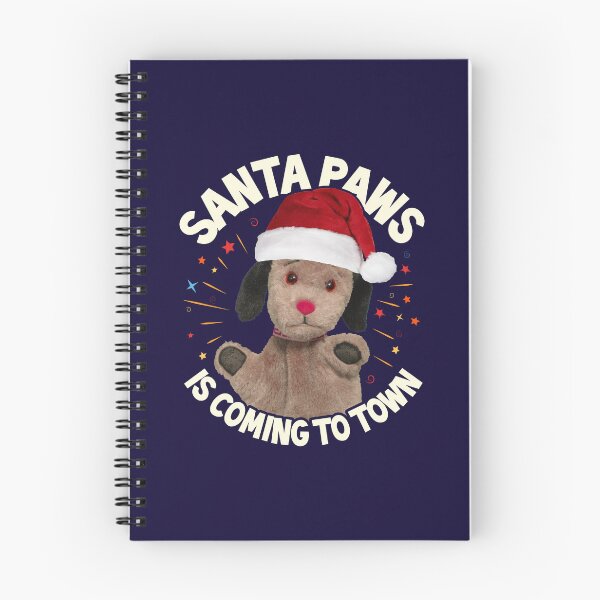 Item preview, Sooty Christmas Sweep Santa Paws Is Coming To Town designed and sold by All-And-Every.