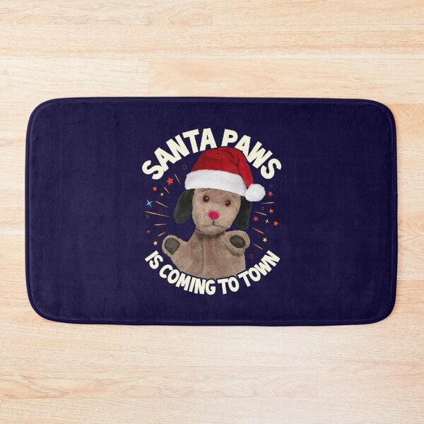Item preview, Sooty Christmas Sweep Santa Paws Is Coming To Town designed and sold by All-And-Every.