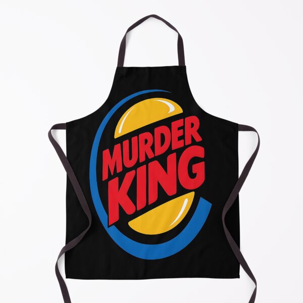 Item preview, Murder King Logo Parody – Dark Fast Food Satire designed and sold by Dark Humor Designs Co..