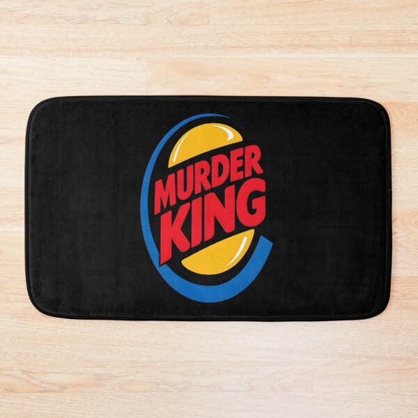 Item preview, Murder King Logo Parody – Dark Fast Food Satire designed and sold by Dark Humor Designs Co..