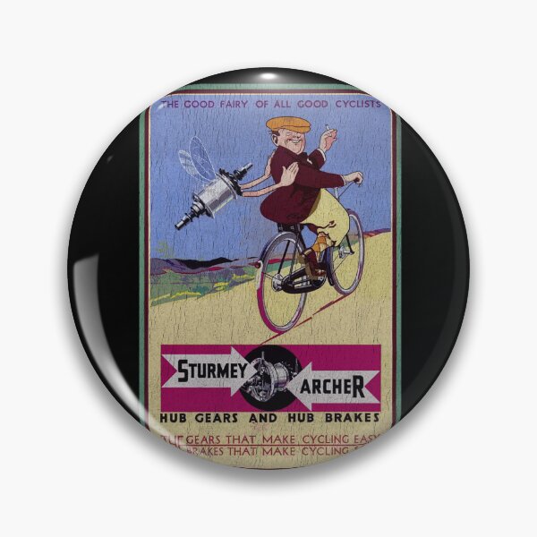 Item preview, Sturmey-Archer Vintage Bicycle Poster – Retro Cycling Heritage Art designed and sold by collectees1.