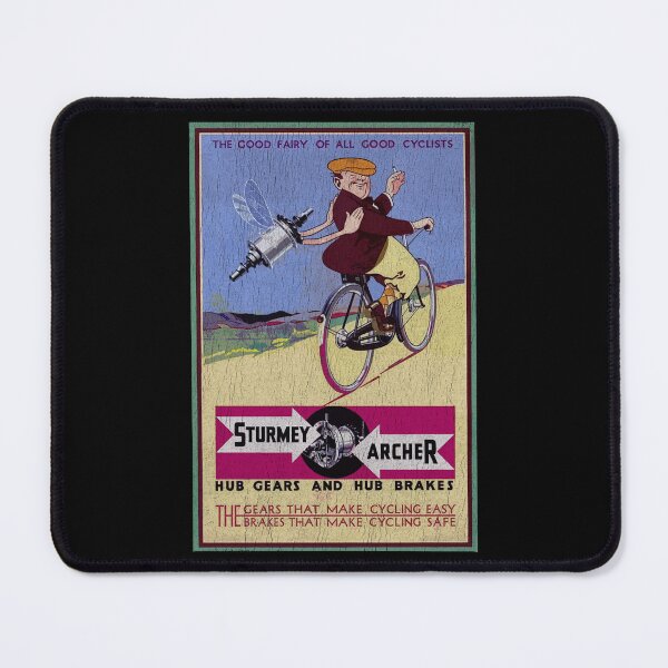 Item preview, Sturmey-Archer Vintage Bicycle Poster – Retro Cycling Heritage Art designed and sold by collectees1.