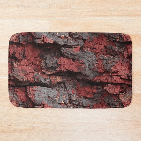 Item preview, cinnabar raw natural brick red texture designed and sold by EarthenEmbers.