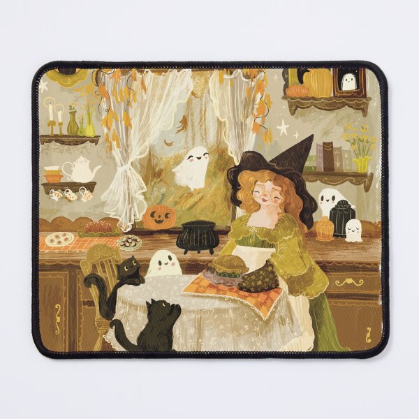 Item preview, Halloween Baking Witch Red Hair designed and sold by Artofstephmarie.