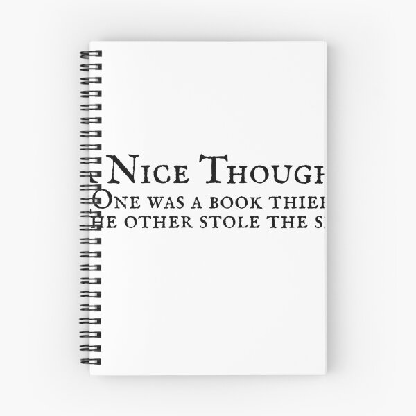Item preview, A Nice Thought designed and sold by BookishBurns .