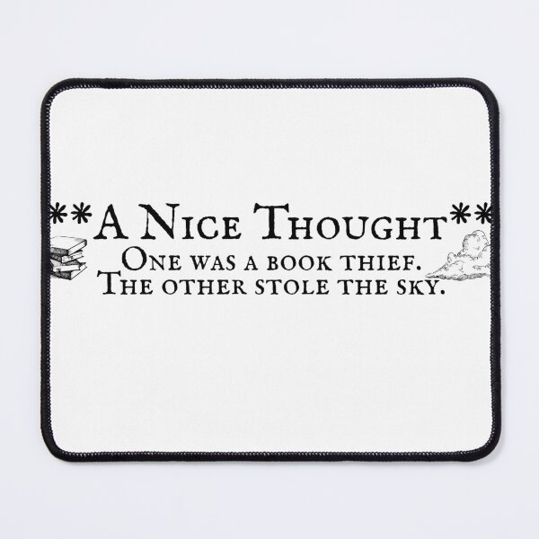 Item preview, A Nice Thought designed and sold by BookishBurns .