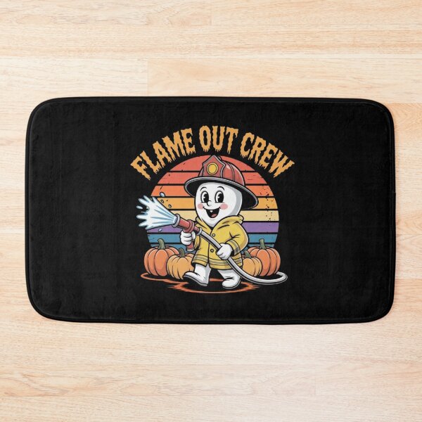Item preview, Flame Out Crew Ghost Firefighter Halloween  designed and sold by BHMARTS.