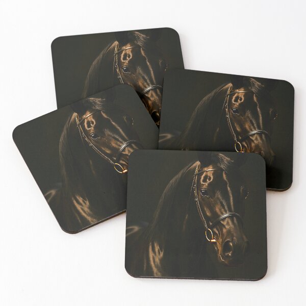 Item preview, Majestic chestnut stallion in the dark designed and sold by AD-Digital-Art.