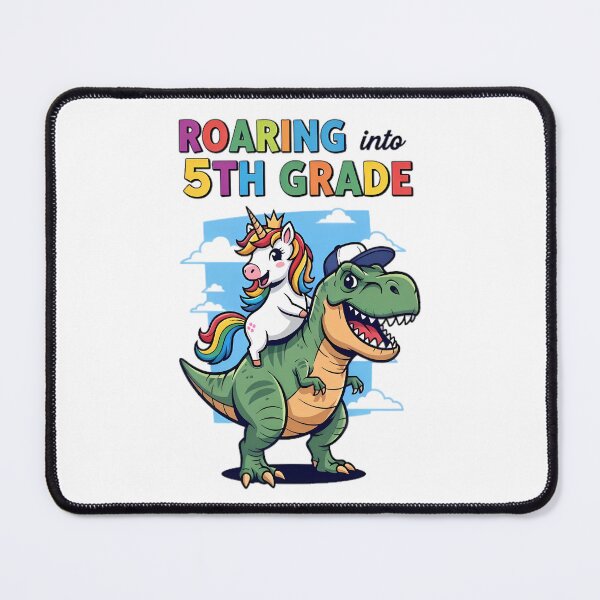 Item preview, Roaring into 5th Grade designed and sold by Linework Studio.