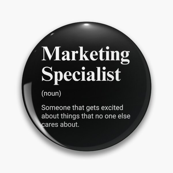 Item preview, Marketing Specialist Funny Marketer Work Expert Definition designed and sold by CuteLovelyDesigns.